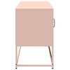 vidaXL TV Cabinet Pink 100.5x39x60.5 cm Steel