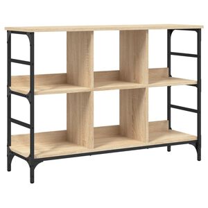 vidaXL Sideboard Sonoma Oak 102x32x73.5 cm Engineered Wood