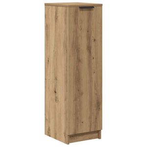 vidaXL Shoe Cabinet Artisan Oak 29,5x35x100,5 cm Engineered Wood
