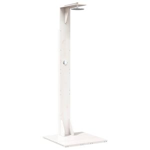 vidaXL Outdoor Shower 214.5 cm Solid Pine Wood and Stainless Steel