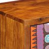 vidaXL Sideboard Multicolour 50x35x60 Solid Wood Acacia