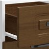 vidaXL Kitchen Base Cabinet Kalmar Brown Oak Engineered Wood