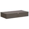 vidaXL Storage Box 24 pcs Non-woven fabric 90 x 48 x 15 cm 64.8 L Grey