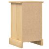 vidaXL Bedside Cabinet Corona 35x32.5x58 cm Solid Wood Pine