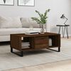 vidaXL Coffee Table Brown Oak 90x50x36.5 cm Engineered Wood