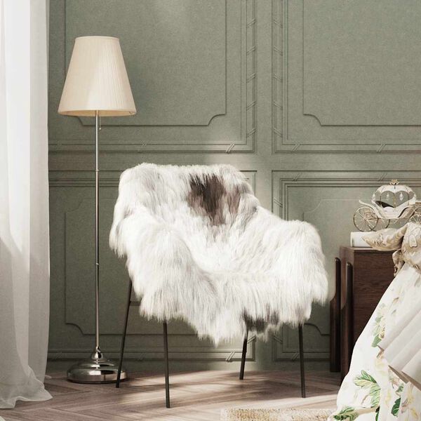 vidaXL Sheep Leather Mixed Colour (60-70)x(90-100) cm