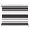 vidaXL Sunshade Sail Anthracite and White 2.5 x 4 m HDPE