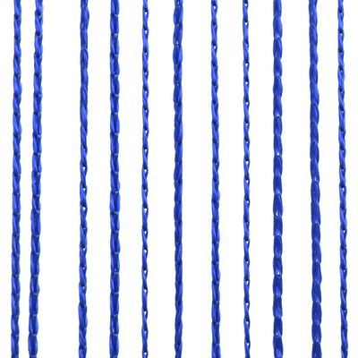 vidaXL String Curtains 2 pcs 140x250 cm Blue