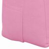 vidaXL Back Pillow Pink 200 x 24 x 50 cm Fabric