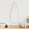 vidaXL Wall Mirror Silver 50x20 cm