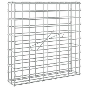 vidaXL Gabion with 3.5 mm Wire and 5x10 cm Mesh 50x10x50 cm