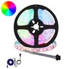 vidaXL LED Strip 12 pcs Black and Transparent 2100 mm
