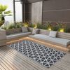 vidaXL Outdoor Carpet ARAKIL Black 160x230 cm PP