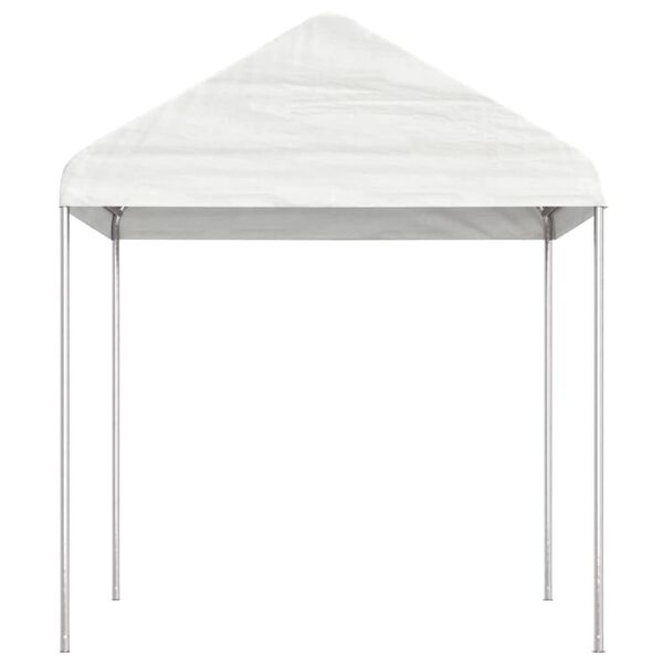 vidaXL Gazebo with Roof White 20.07x2.28x2.69 m Polyethylene