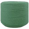 vidaXL Cotton Rope 6 mm 50 m Green 100% Cotton