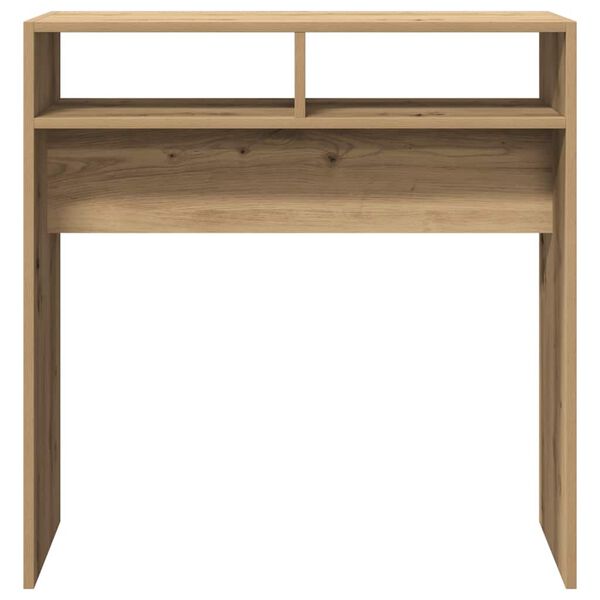 vidaXL Console Table Artisan Oak 78x30x80 cm Engineered Wood