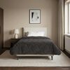 vidaXL Full Year Duvet Quilted Anthracite 140 x 220 cm