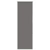 vidaXL Roller Blind Blackout Grey 45x175 cm Fabric Width 40.7 cm Polyester