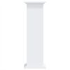 vidaXL Plant Stand White 33x33x100 cm Engineered Wood