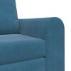 vidaXL Sofa Bed Blue 98 x 71 x 83 cm Velvet