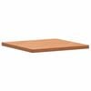 vidaXL Table Top 80x80x4 cm Square Solid Wood Beech