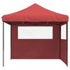 vidaXL Party Tent Folding Burgundy 292 x 292 x 315 cm Oxford Fabric