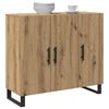 vidaXL Sideboard Artisan Oak 90 x 34 x 80 cm Engineered Wood