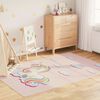 vidaXL Kids' Rug Pink 160x230 cm Unicorn Washable