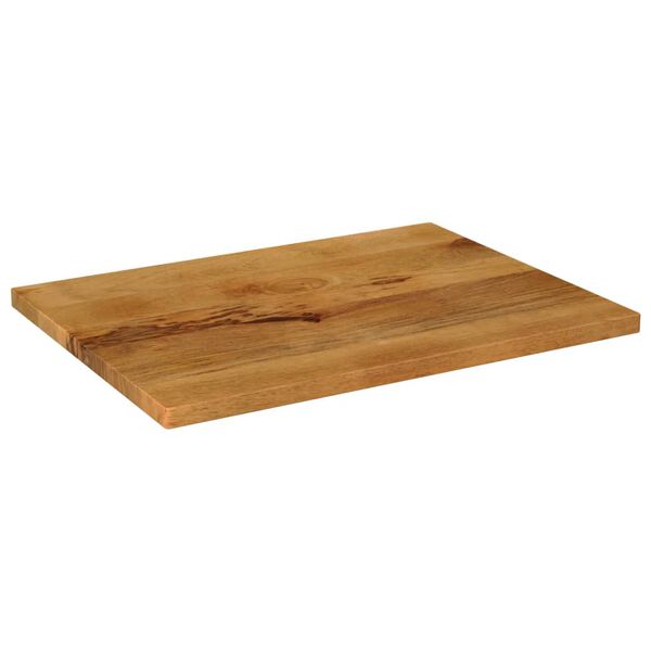 vidaXL Table Top 70x60x2.5 cm Rectangular Solid Wood Mango