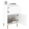 vidaXL Bedside Cabinets 2 pcs White 40x35x70 cm