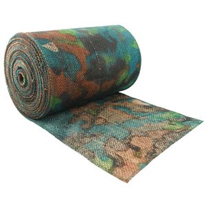 vidaXL Jute Roll 25 x 500 cm Camouflage