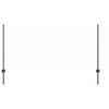 vidaXL Fence Post 5 pcs Grey 100 cm Steel