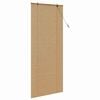 vidaXL Roller Blind with Curtains Manual Brown 90 x 220 cm Bamboo