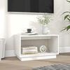 vidaXL TV Cabinet White 60x35x35 cm Solid Wood Pine