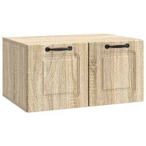 vidaXL Wall-Mounted TV Cabinet Sonoma Oak 59.5 x 41 x 30 cm