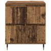 vidaXL Storage Cabinet 2 pcs Old Wood 60 x 35 x 70 cm