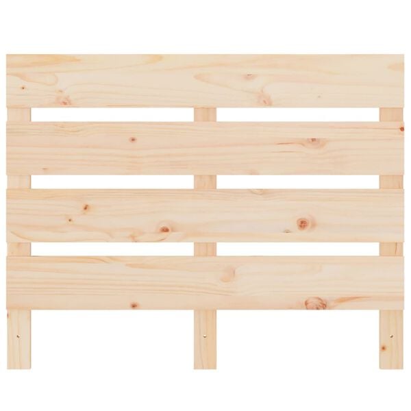 vidaXL Headboard 75x3x80 cm Solid Wood Pine