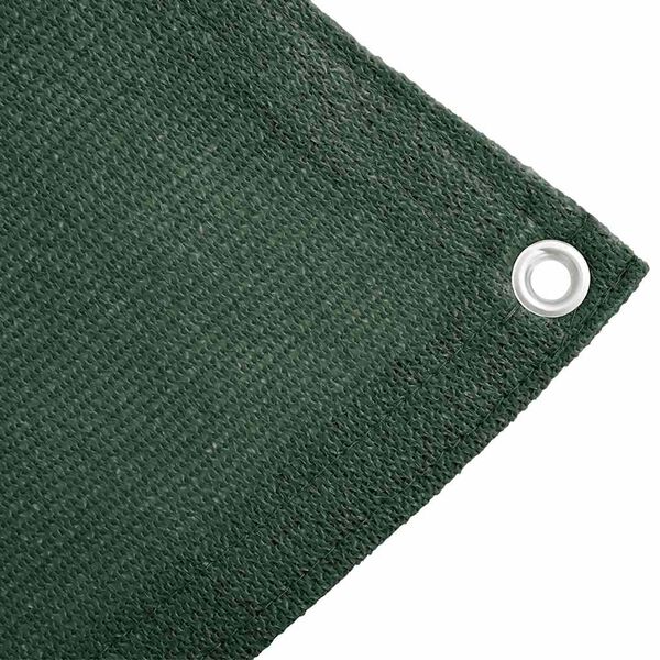 vidaXL Tent Carpet 400x400 cm Dark Green HDPE