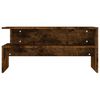 vidaXL Coffee Table Smoked Oak 90x55x42.5 cm Engineered Wood