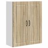 vidaXL Kitchen Cabinet Sonoma Oak 80 x 31 x 100 cm Engineered Wood