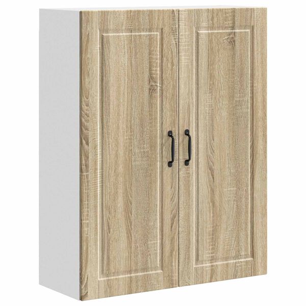 vidaXL Kitchen Cabinet Sonoma Oak 80 x 31 x 100 cm Engineered Wood