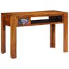 vidaXL Writing Desk with Drawer with Storage Brown 110 x 50 x 73 cm