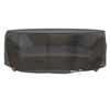 vidaXL Island Lounge Cover 10 Eyelets &Oslash;236x67 cm Round