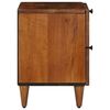 vidaXL Bedside Cabinet 2 pcs Brown 40 x 33 x 46 cm Solid Mango Wood