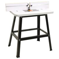 vidaXL Router Table Steel and MDF 81x61x88 cm