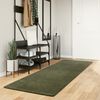 vidaXL Rug HUARTE Short Pile Soft and Washable Forest Green 80x250 cm