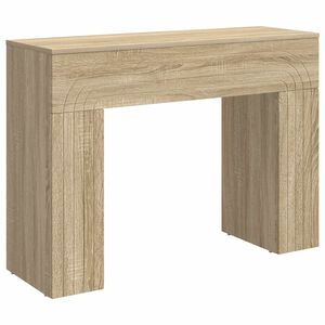 vidaXL Coffee Table Sonoma Oak 102 x 35 x 75 cm Engineered Wood