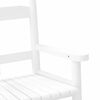vidaXL Rocking Chairs for Children 2 pcs White Solid Wood Poplar