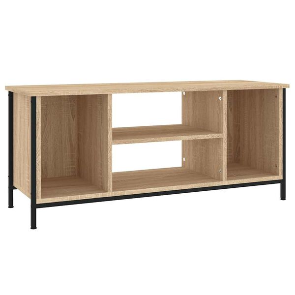 vidaXL TV Cabinet Sonoma Oak 102x35x45 cm Engineered Wood