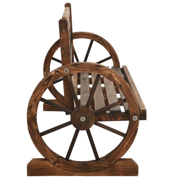 vidaXL Garden Bench 142 cm Solid Firwood